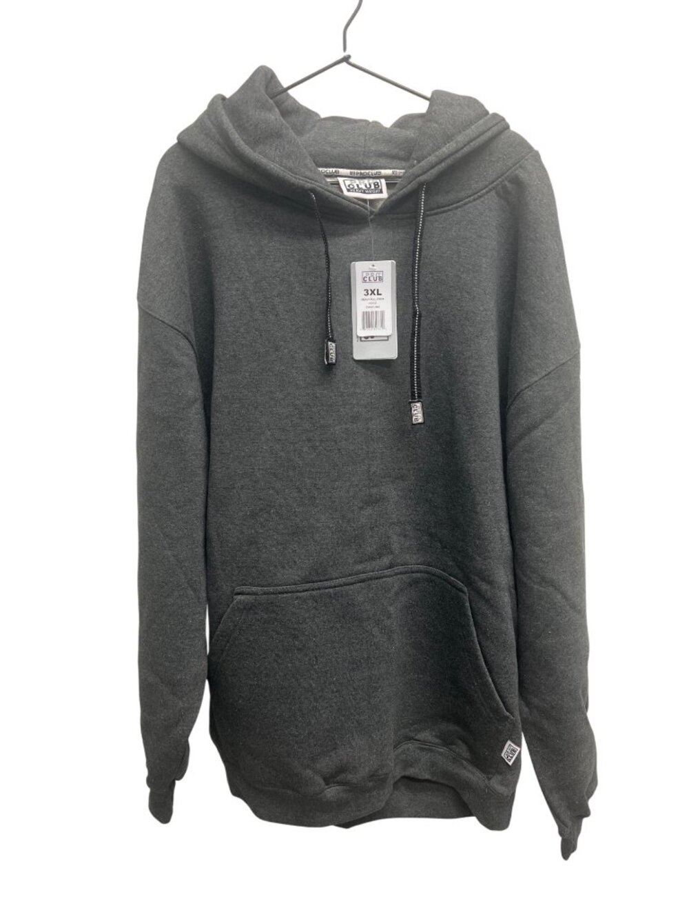 Pro Club 3XL Heavy Pullover Hoodie Charcoal Gray For Men